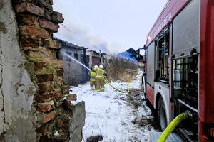 Pożar w Słobitach. Spłonęło bydło