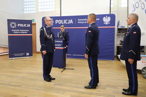 Komendant Powiatowy Policji w Giżycku pożegnał się ze służbą