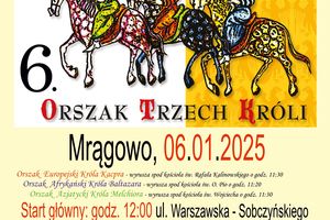 Orszak Trzech Króli w Mrągowie 