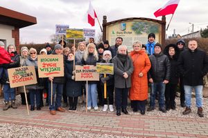 [WIDEO] „Nie oddamy naszej gminy!” – mieszkańcy przeciwko rozszerzeniu Olsztyna