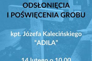 Uhonorują  kpt. Józefa Kalecińskiego "Adila"