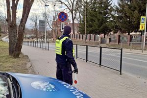 Dron wspierał policjantów w działaniach