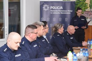 Policjanci z powiatu Lidzbark Warmiński podsumowali rok