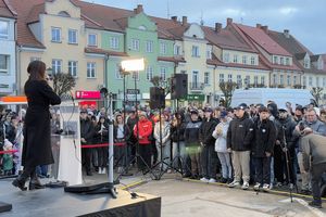 Sławomir Mentzen w Działdowie. Spotkanie z kandydatem na Prezydenta RP