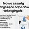Nowe zasady dotyczące odpadów tekstylnych