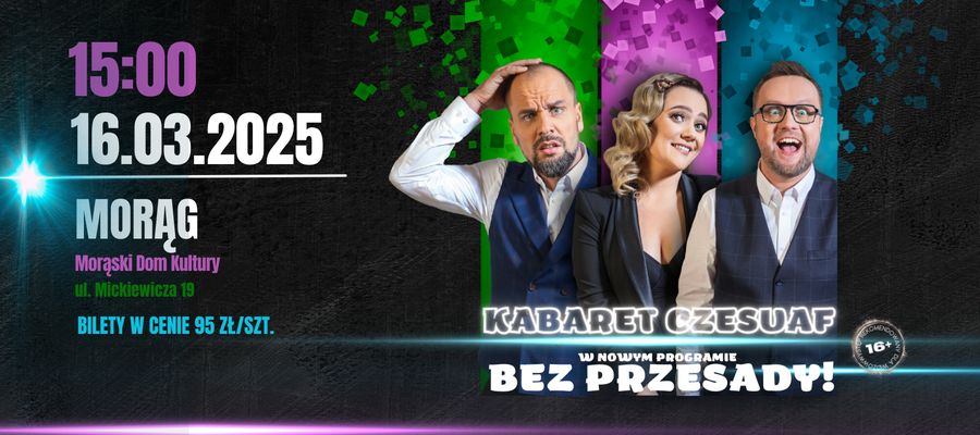 Kabaret Czesuaf w MDK 