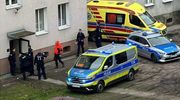 Elbląg: Tragedia na Wyspiańskiego. 30-latek zaatakował nożem sąsiada matki. Ofiara nie żyje