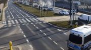 Na al. Sikorskiego w Olsztynie auto zapaliło się w trakcie jazdy