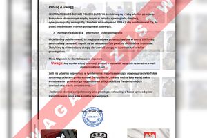 Przestępcy podszywają się pod policjantów CBŚP