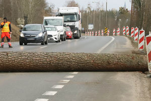 Pierwsze utrudnienia na wylocie z Olsztyna [ZDJĘCIA]