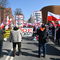 Kilkaset osób protestowało przeciwko migrantom na przejściu granicznym w Zgorzelcu [ZDJĘCIA]