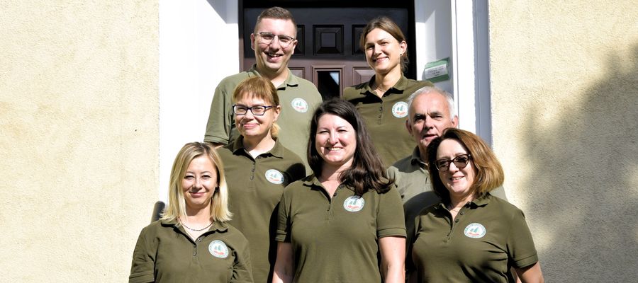 Zespół Parku Krajobrazowego Wysoczyzny Elbląskiej. Na zdjęciu od góry: Kamil Zimnicki, Marta Piekarska, Hanna Kruk, Zbigniew Zagrodzki, Anna Białopiotrowicz, Barbara Chowałko i Karolina Galińska