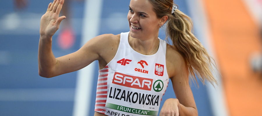 Weronika Lizakowska na mecie 