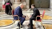 Prezydenci Zełenski i Trump przeprowadzili rozmowę w Rzymie. "Może okazać się historyczna"