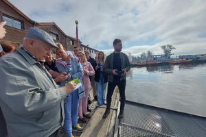 Pierwszy wodny dron na mazurskich jeziorach