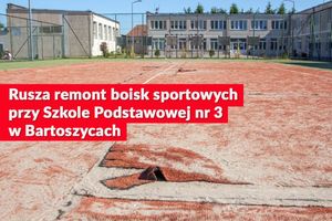 Rusza remont boisk sportowych