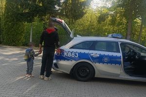 Pijany wiózł syna do szkoły