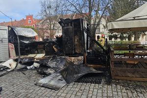 Spłonął foodtruck Łukasza – pomóżmy mu odbudować marzenia