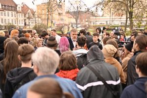 Adrian Zandberg w Lidzbarku Warmińskim