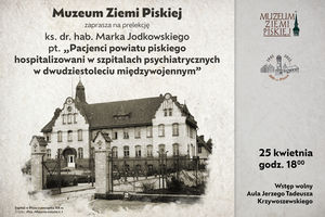 O chorobach psychicznych dawnych mieszkańców Pisza i okolic 