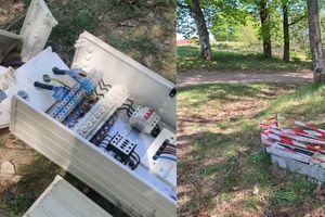Wandale pokrzyżowali majówkowe plany mieszkańców Olsztynka 