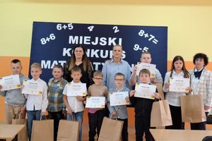 Miejski Konkurs Matematyczny dla uczniów klas I - III