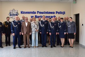 Uroczyste powołanie I Zastępcy Komendanta Powiatowego Policji w Bartoszycach