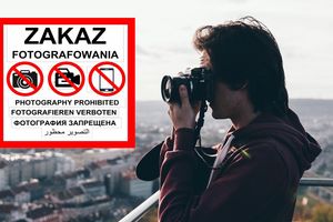 Zakaz fotografowania obiektów wojskowych i infrastruktury krytycznej bez zezwolenia