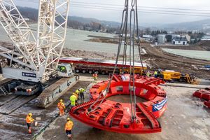 "Karpatka" drąży góry! Największa maszyna w Polsce buduje tunel Via Carpatia pod Rzeszowem