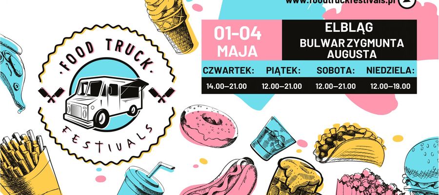 Food trucki wjechały do Elbląga