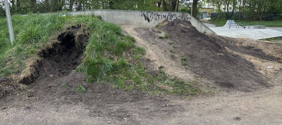 Skatepark może runąć!