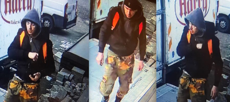 Poznajesz tego mężczyznę? Zadzwoń na policję!