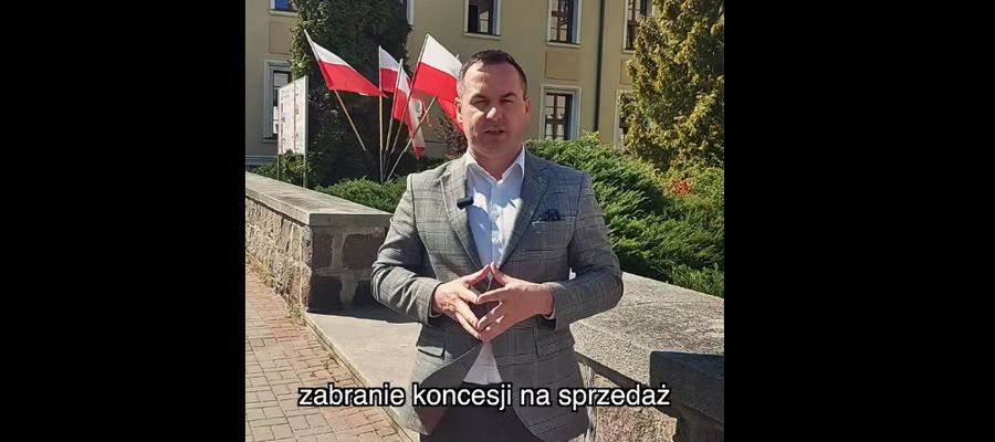 Materiale wideo znajduje się na stronie: https://www.facebook.com/dariuszkinskiburmistrzpisza/videos/2352234971842997