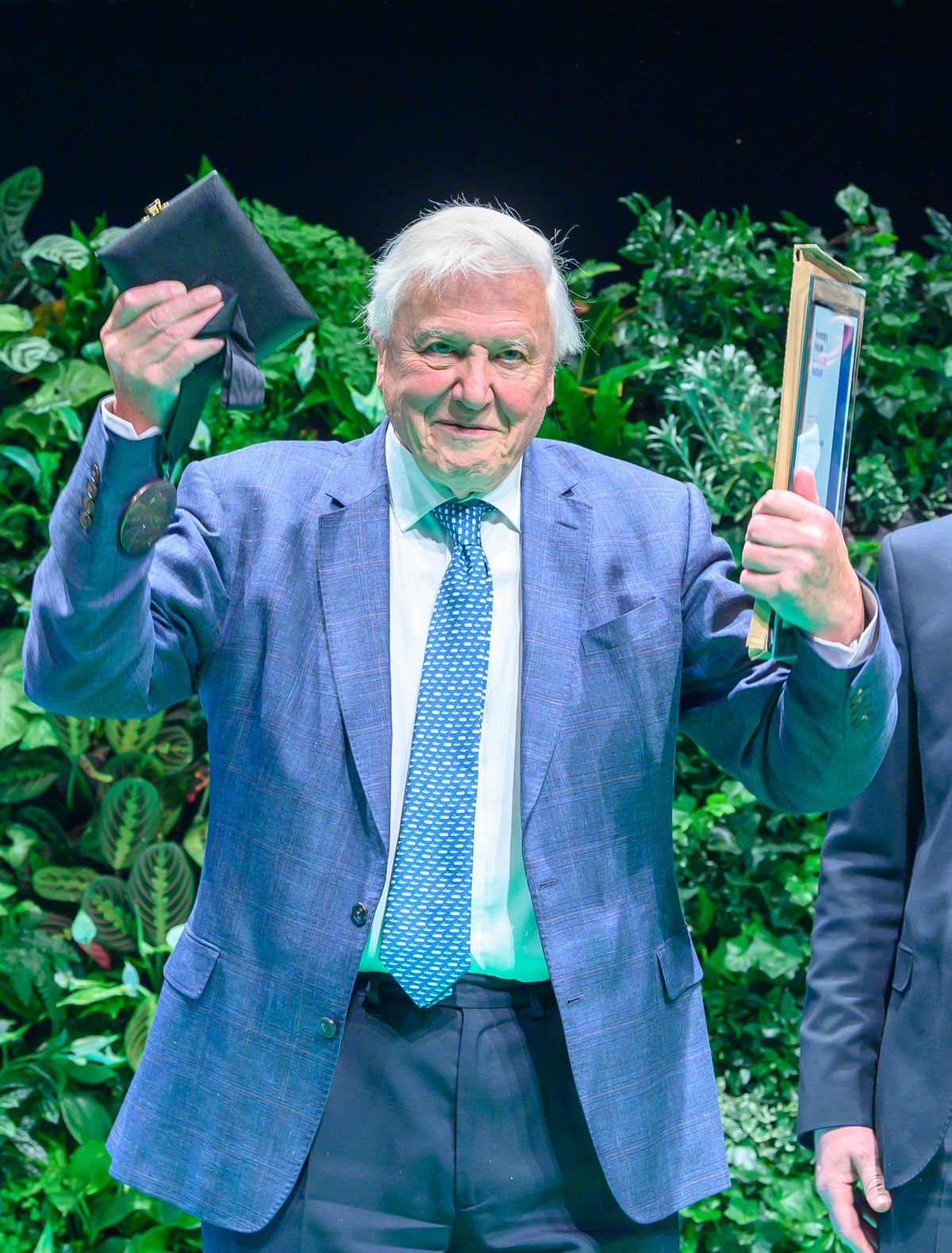 Sir David Attenborough otrzymuje Medal Instytutu Krajobrazowego za całokształt twórczości i zostaje Honorowym Członkiem Instytutu Krajobrazowego w 2019 r.