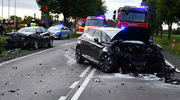Groźny wypadek. Ranne trzy osoby