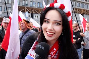 [WIDEO] Wielotysięczny Marsz za Polską - co mówią z zwolennicy Karola Nawrockiego
