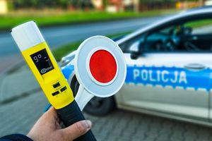 Zatrzymany pijany kierowca motoroweru