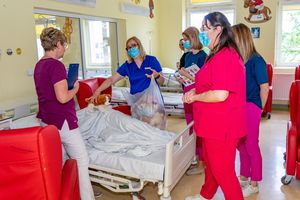 Szpital w Iławie świętował Światowy Dzień Higieny Rąk z pacjentami