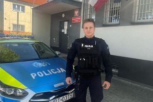 Minuty decydowały o życiu. Policjant z Susza nie zawahał się ani przez chwilę