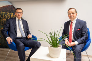 Marszałek Podkarpacia spotkał się z Mateuszem Morawieckim 