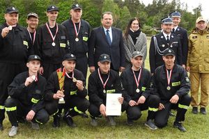 Potyczki strażaków ochotników z gminy Biskupiec w Bielicach