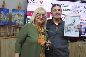 Wernisaż prac malarskich Barbary Ząbkiewicz