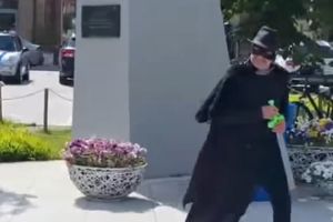 Zorro znów w akcji! Teraz nawiedził Płońsk