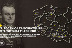 Znicze pamięci w 77. rocznicę śmierci Witolda Pileckiego