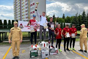 Udany występ kadry województwa warmińsko-mazurskiego na XXXIII Świętokrzyskim Turnieju w Dwuboju Pożarniczym