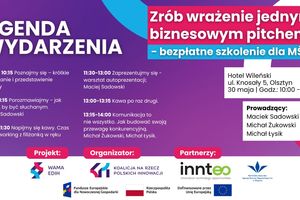 Biznesowe pierwsze wrażenie – bezpłatne szkolenie dla przedsiębiorców w Olsztynie