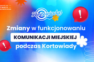 Zmiany w komunikacji miejskiej podczas Kortowiady 2025