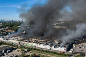 To Rosja odpowiada za pożar hali przy Marywilskiej 