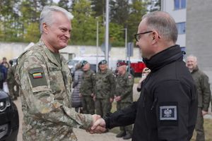 Prezydenci Polski i Litwy w Orzyszu