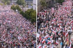 Dwa marsze, jeden dzień, tysiące uczestników. Warszawa gospodarzem bezprecedensowego politycznego starcia